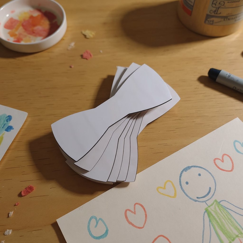 Isadepäeva lipsu toorikud (8tk)