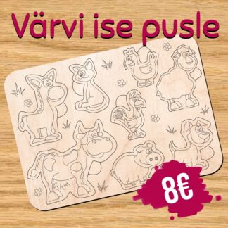 Pusle "Värvi ise"