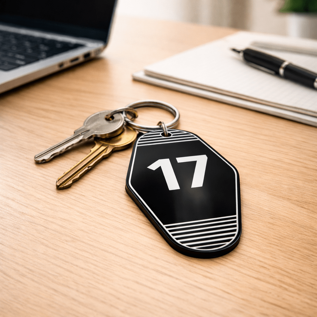 Mustast pleksist võtmehoidja - Image 3